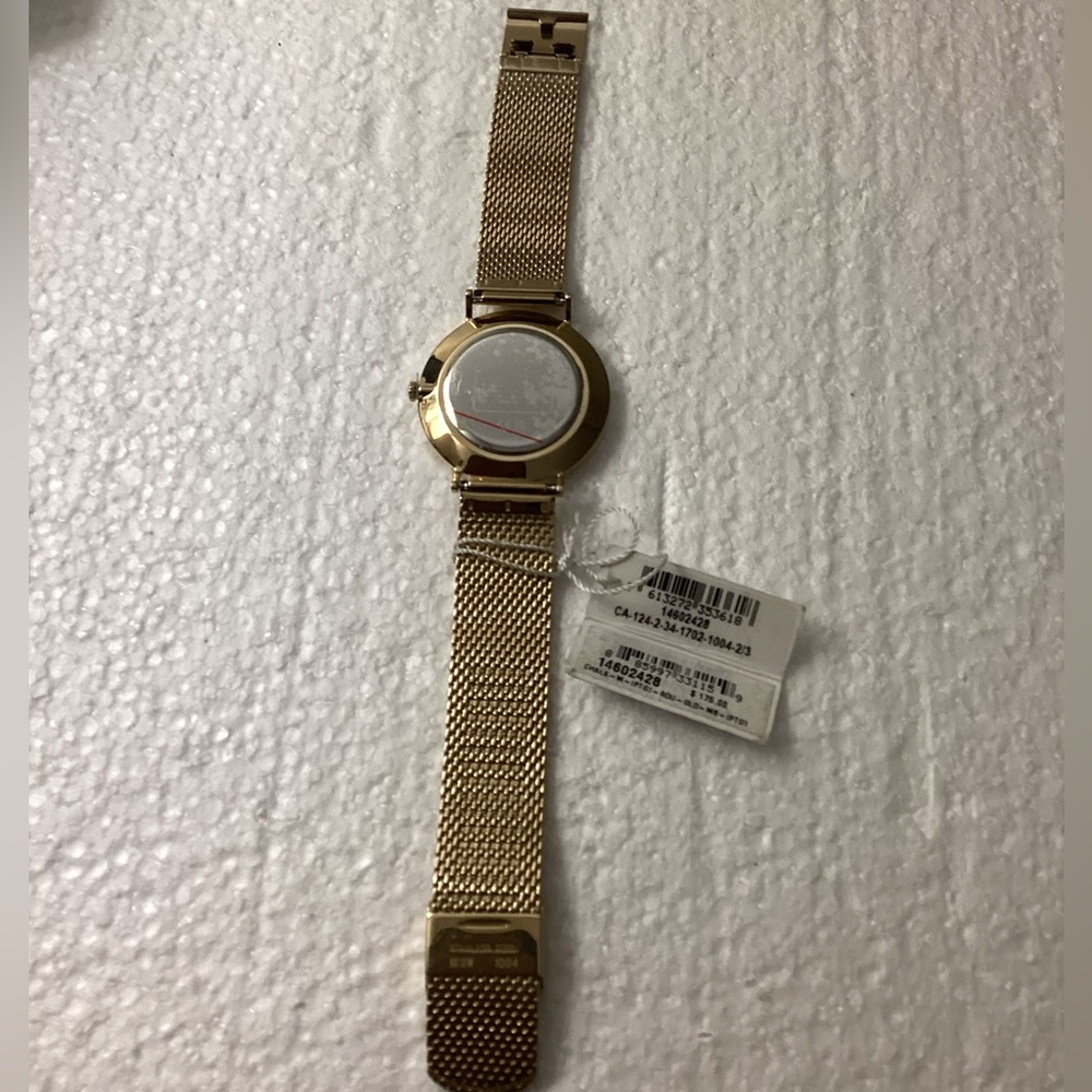 Coach Men's Charles Gold-Tone Stainless Steel Mesh Bracelet Watch 41mm - Picture 6 of 16